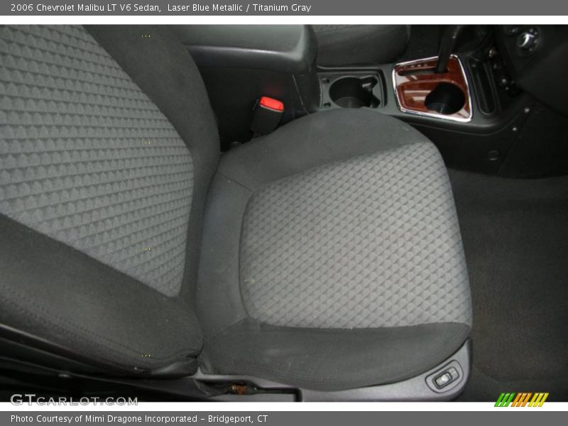 Laser Blue Metallic / Titanium Gray 2006 Chevrolet Malibu LT V6 Sedan