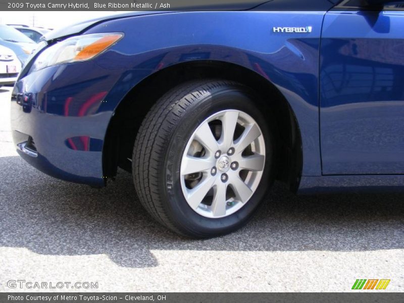 Blue Ribbon Metallic / Ash 2009 Toyota Camry Hybrid