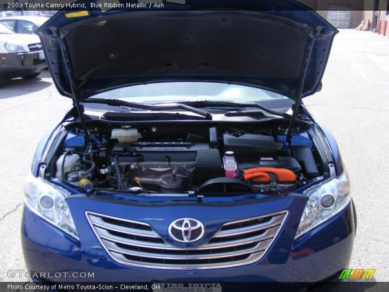 Blue Ribbon Metallic / Ash 2009 Toyota Camry Hybrid