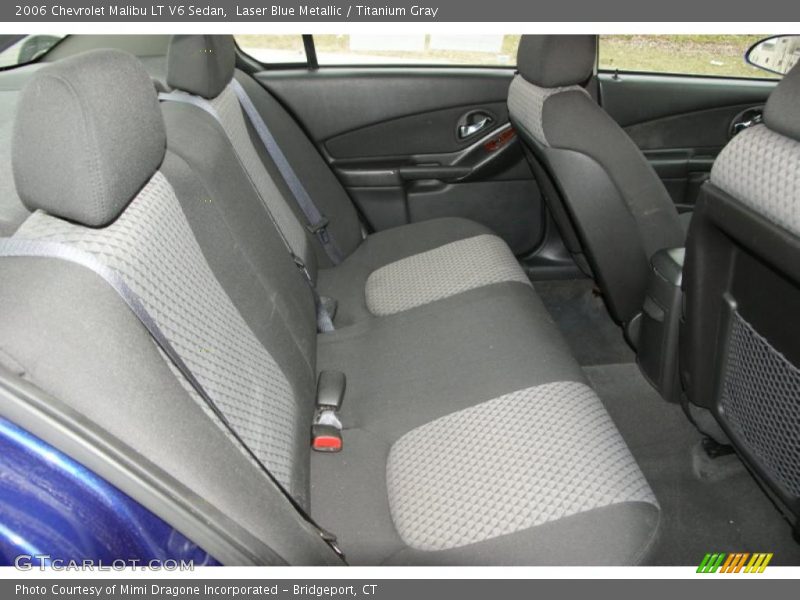 Laser Blue Metallic / Titanium Gray 2006 Chevrolet Malibu LT V6 Sedan