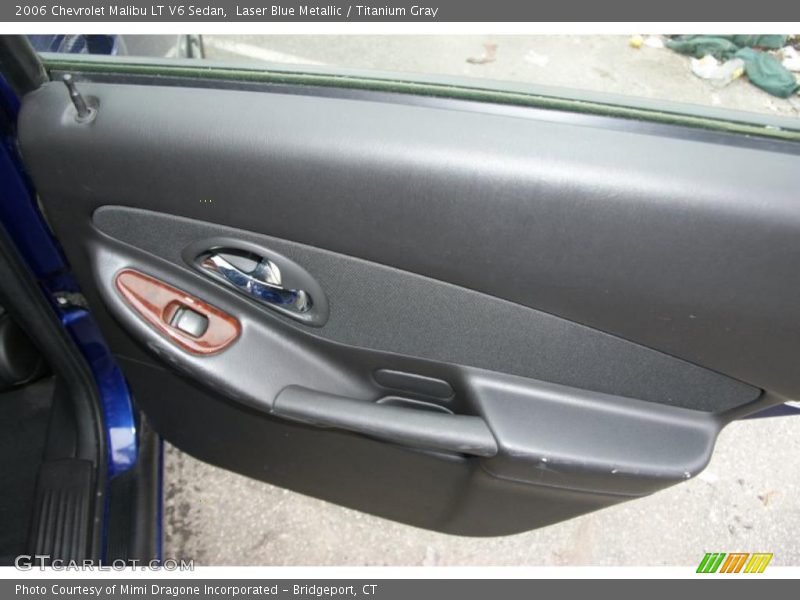 Laser Blue Metallic / Titanium Gray 2006 Chevrolet Malibu LT V6 Sedan