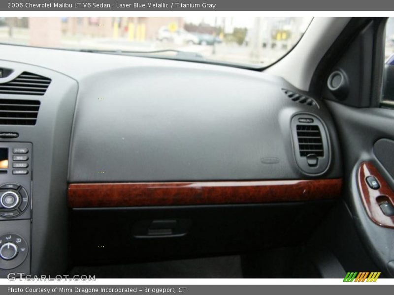 Laser Blue Metallic / Titanium Gray 2006 Chevrolet Malibu LT V6 Sedan