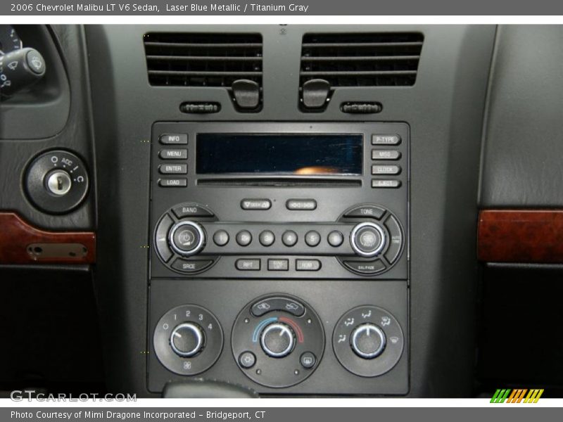 Laser Blue Metallic / Titanium Gray 2006 Chevrolet Malibu LT V6 Sedan