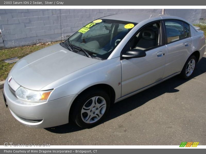 Silver / Gray 2003 Saturn ION 2 Sedan