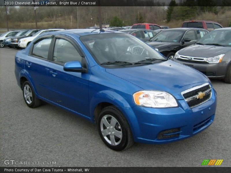 Bright Blue / Charcoal 2010 Chevrolet Aveo LT Sedan
