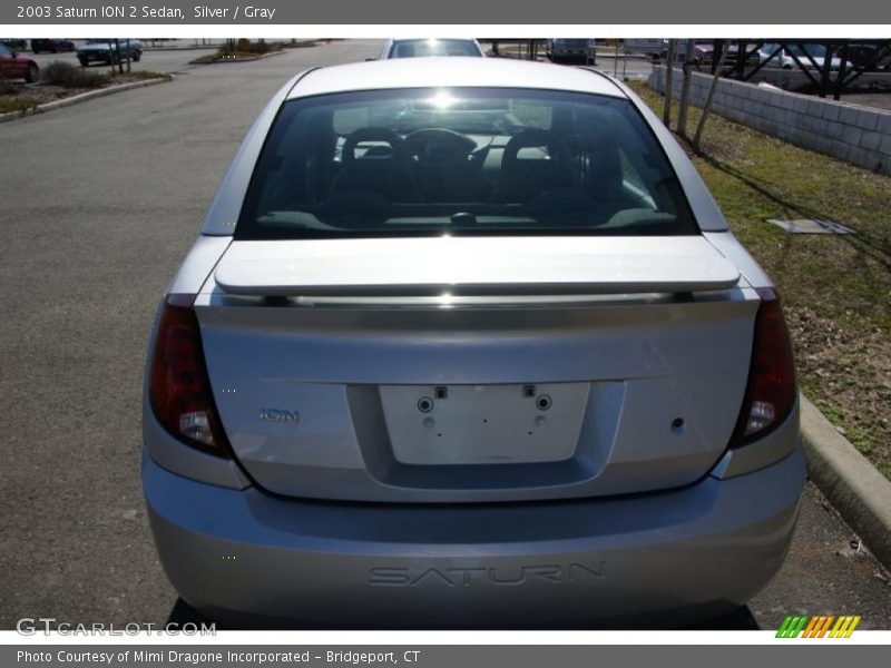 Silver / Gray 2003 Saturn ION 2 Sedan