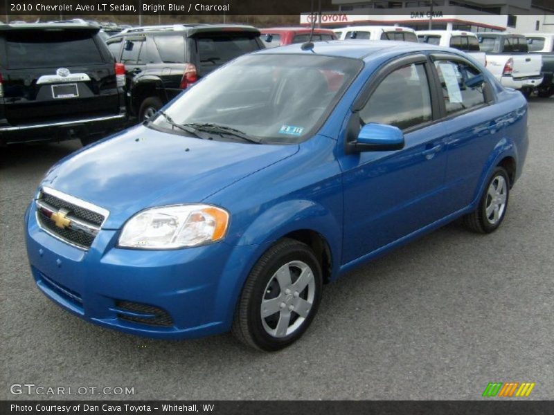 Bright Blue / Charcoal 2010 Chevrolet Aveo LT Sedan