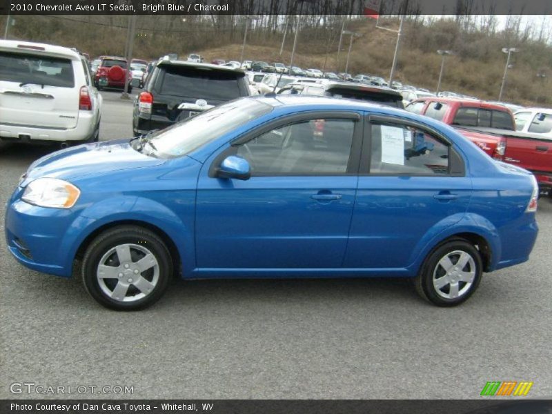 Bright Blue / Charcoal 2010 Chevrolet Aveo LT Sedan