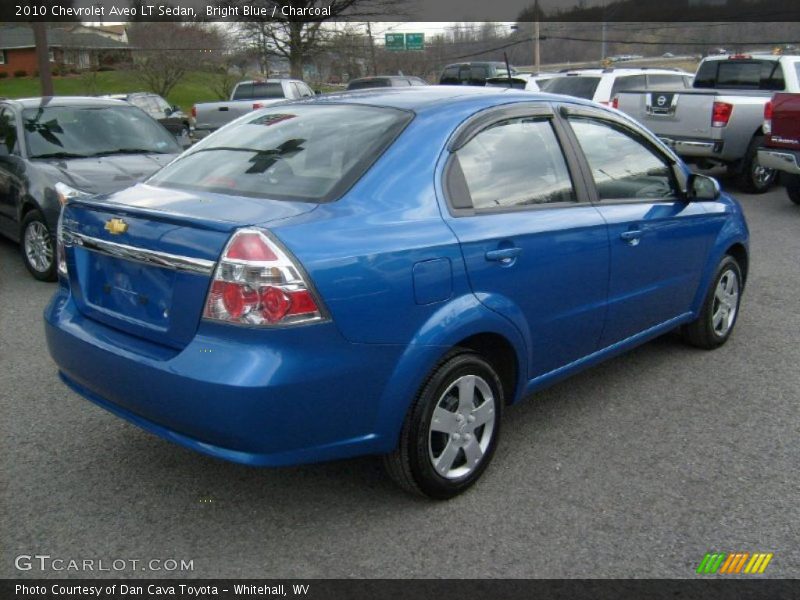 Bright Blue / Charcoal 2010 Chevrolet Aveo LT Sedan