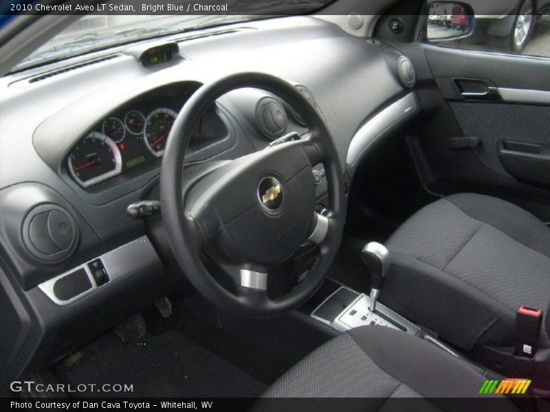 Bright Blue / Charcoal 2010 Chevrolet Aveo LT Sedan