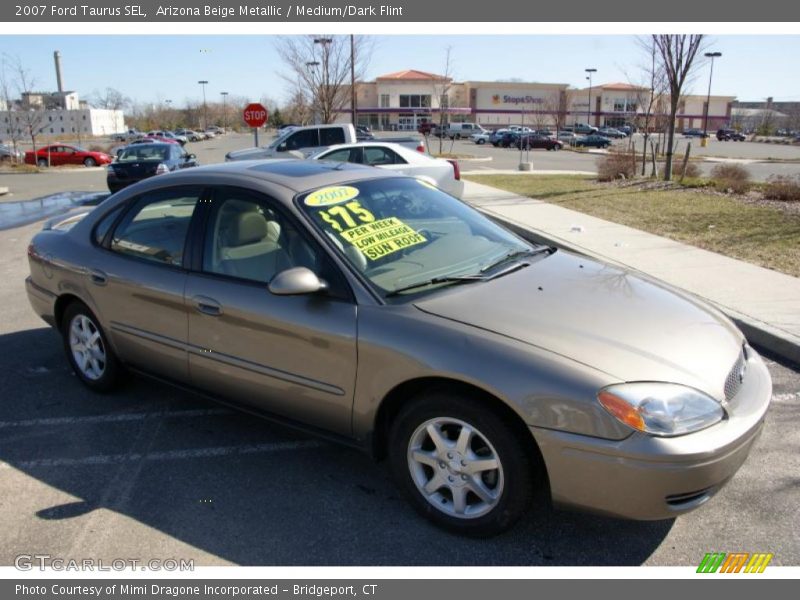 Arizona Beige Metallic / Medium/Dark Flint 2007 Ford Taurus SEL