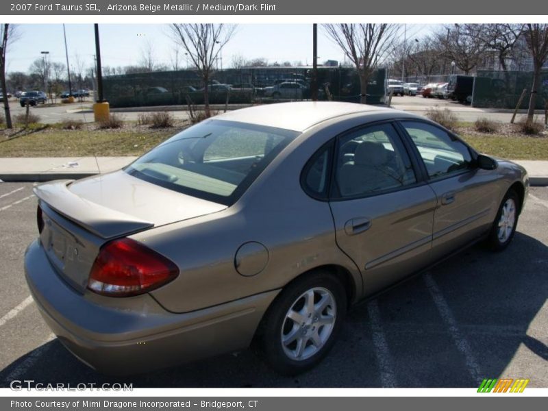 Arizona Beige Metallic / Medium/Dark Flint 2007 Ford Taurus SEL