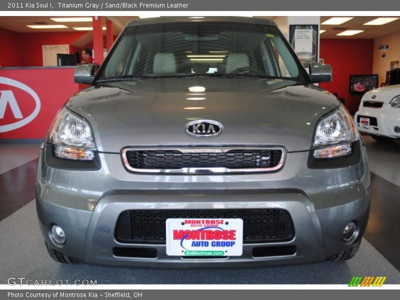 Titanium Gray / Sand/Black Premium Leather 2011 Kia Soul !
