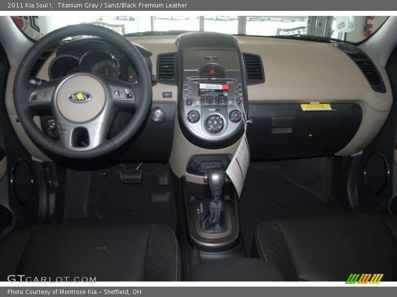 Titanium Gray / Sand/Black Premium Leather 2011 Kia Soul !