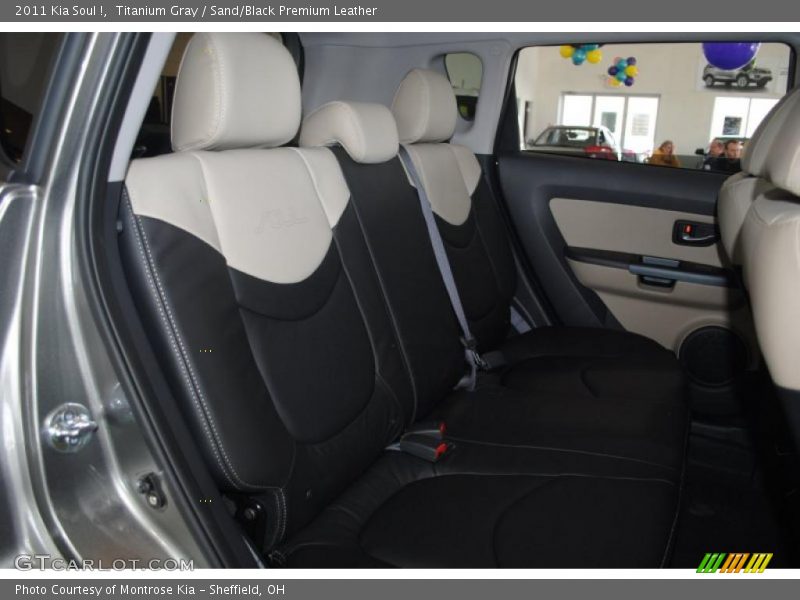 Titanium Gray / Sand/Black Premium Leather 2011 Kia Soul !