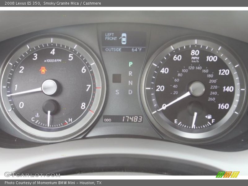 Smoky Granite Mica / Cashmere 2008 Lexus ES 350