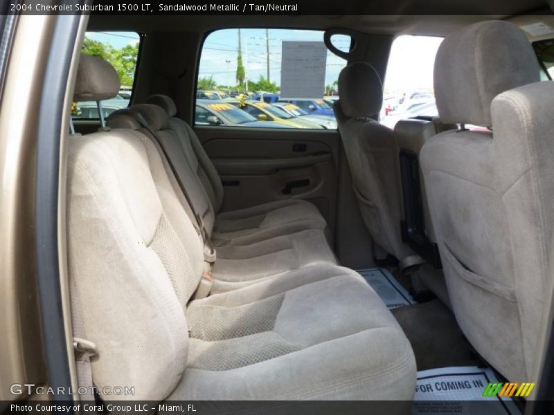 Sandalwood Metallic / Tan/Neutral 2004 Chevrolet Suburban 1500 LT