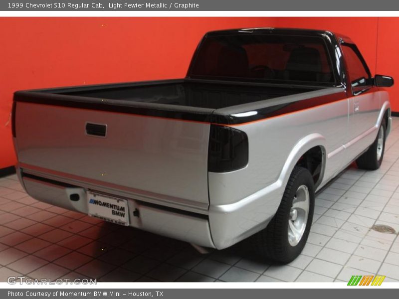 Light Pewter Metallic / Graphite 1999 Chevrolet S10 Regular Cab