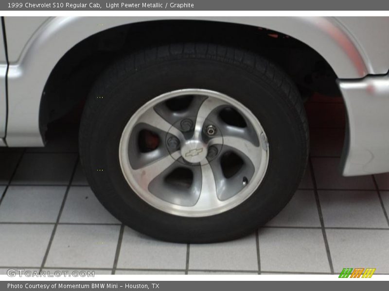 Light Pewter Metallic / Graphite 1999 Chevrolet S10 Regular Cab