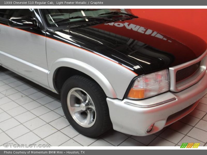 Light Pewter Metallic / Graphite 1999 Chevrolet S10 Regular Cab