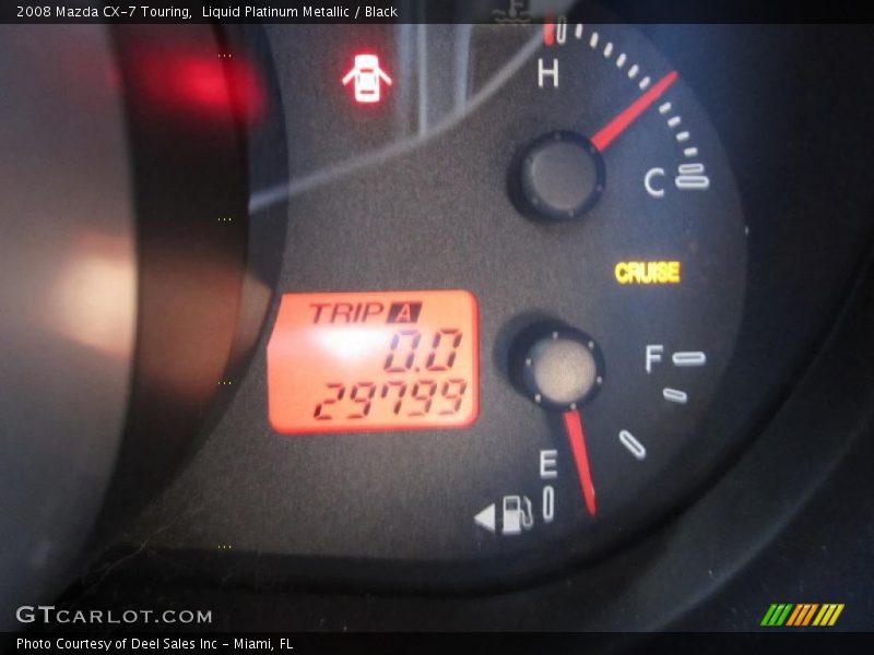 Liquid Platinum Metallic / Black 2008 Mazda CX-7 Touring