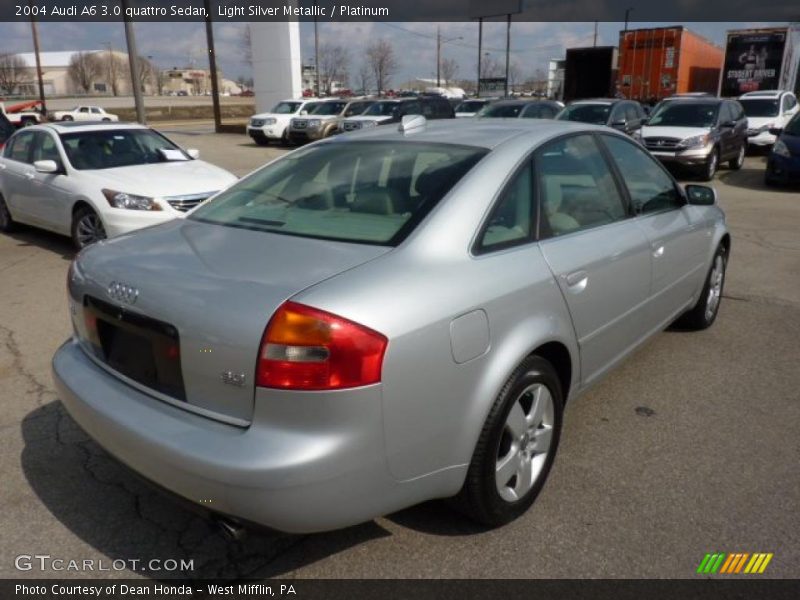  2004 A6 3.0 quattro Sedan Light Silver Metallic