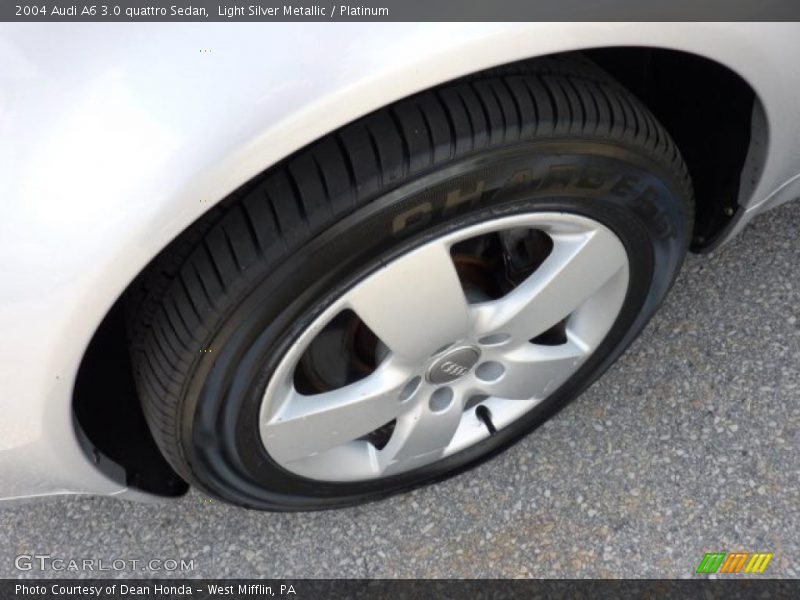 Light Silver Metallic / Platinum 2004 Audi A6 3.0 quattro Sedan