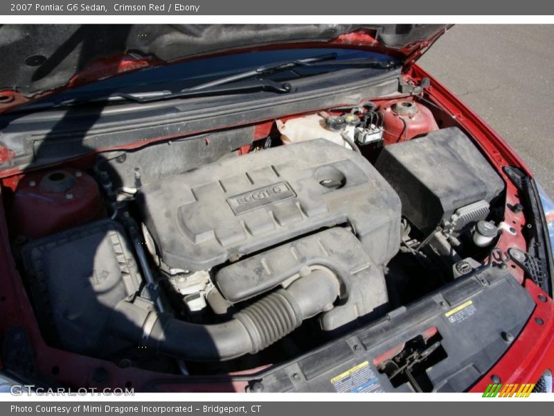 Crimson Red / Ebony 2007 Pontiac G6 Sedan