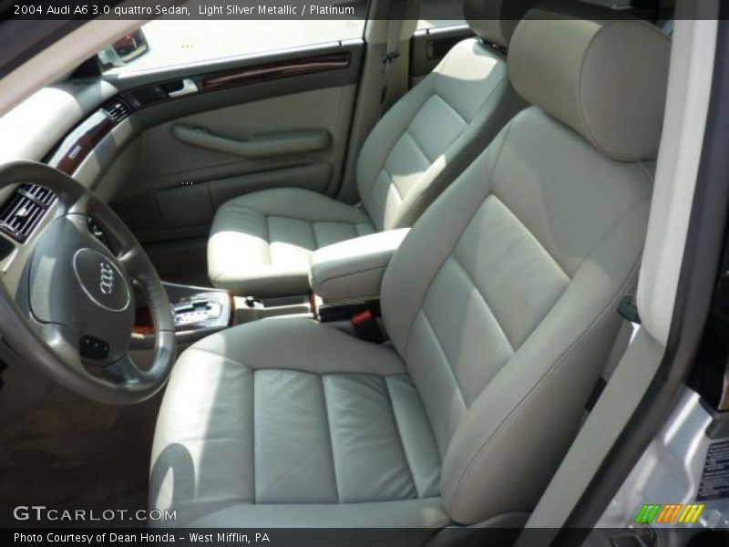  2004 A6 3.0 quattro Sedan Platinum Interior