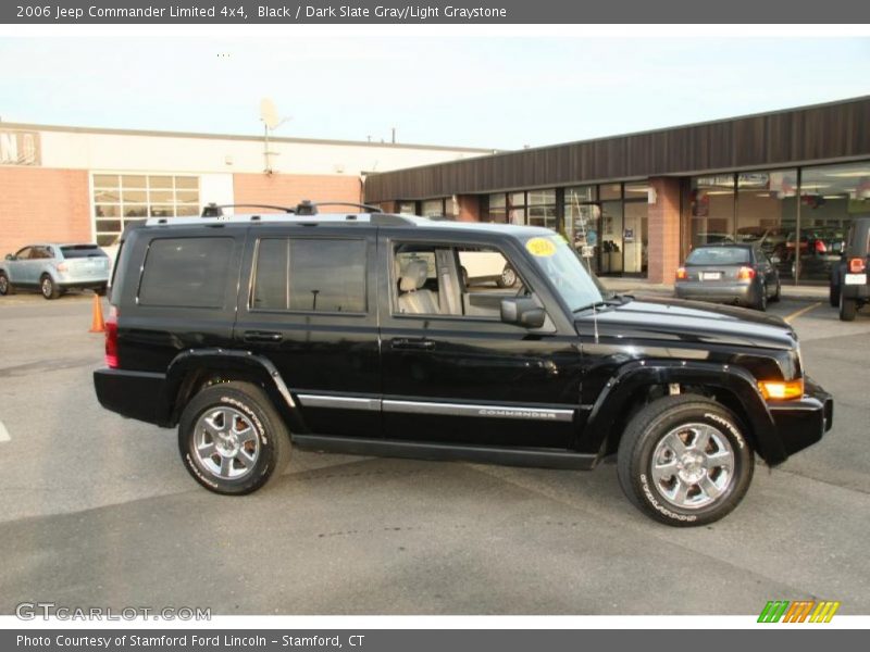 Black / Dark Slate Gray/Light Graystone 2006 Jeep Commander Limited 4x4