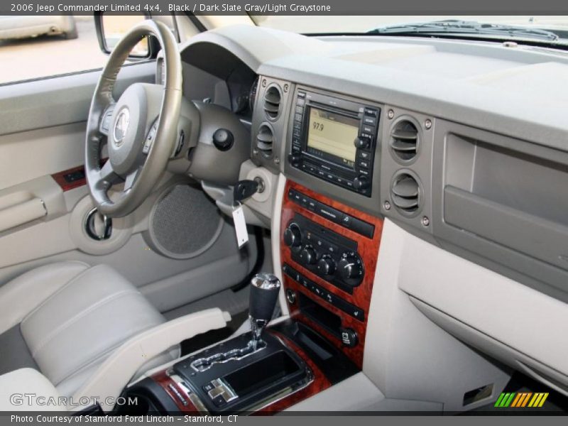 Black / Dark Slate Gray/Light Graystone 2006 Jeep Commander Limited 4x4