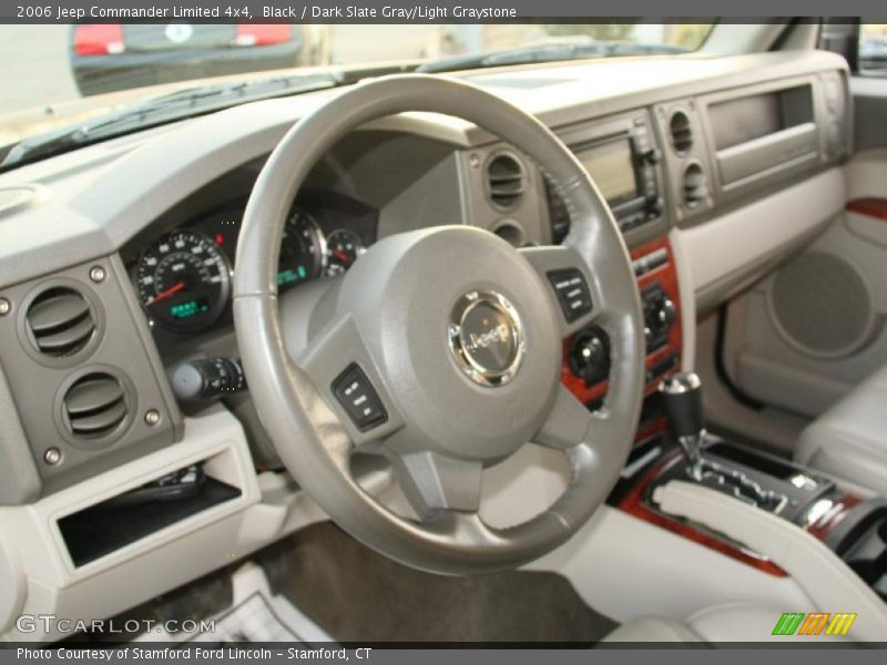 Black / Dark Slate Gray/Light Graystone 2006 Jeep Commander Limited 4x4