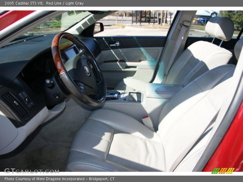 Red Line / Light Gray 2005 Cadillac STS V8