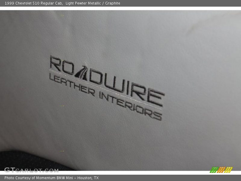 Light Pewter Metallic / Graphite 1999 Chevrolet S10 Regular Cab