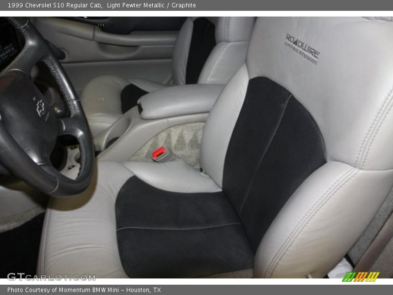 Light Pewter Metallic / Graphite 1999 Chevrolet S10 Regular Cab