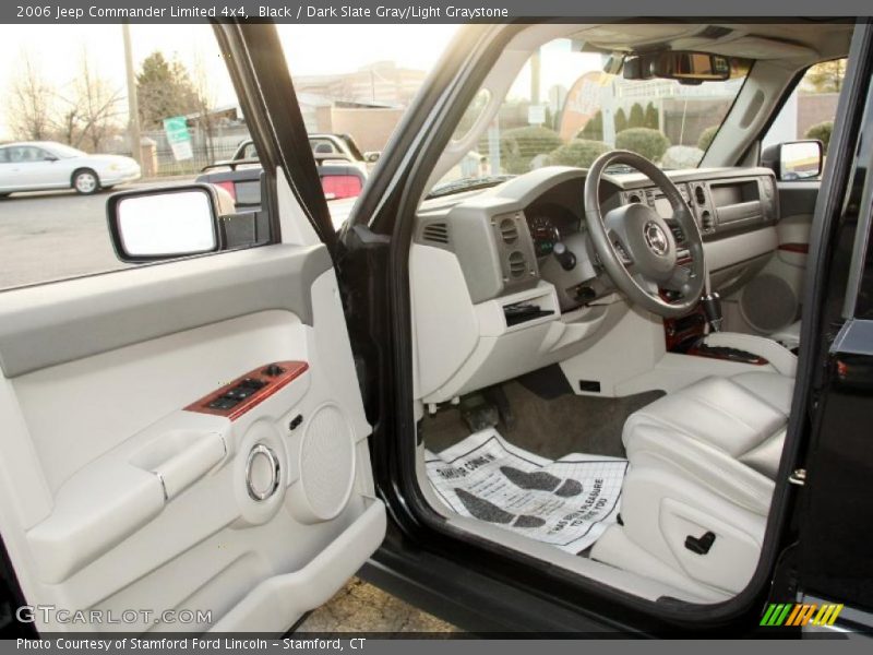 Black / Dark Slate Gray/Light Graystone 2006 Jeep Commander Limited 4x4