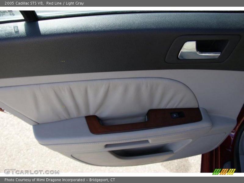 Red Line / Light Gray 2005 Cadillac STS V8