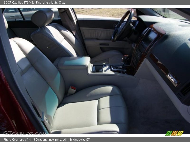 Red Line / Light Gray 2005 Cadillac STS V8