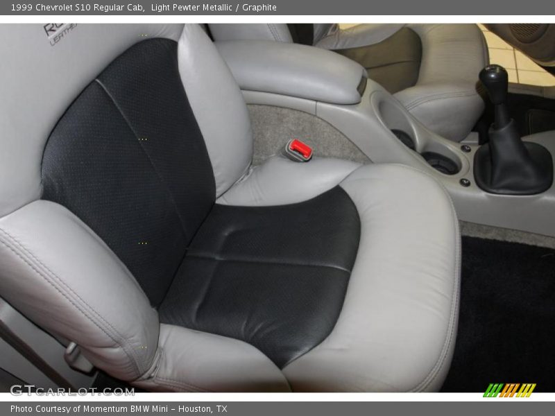 Light Pewter Metallic / Graphite 1999 Chevrolet S10 Regular Cab