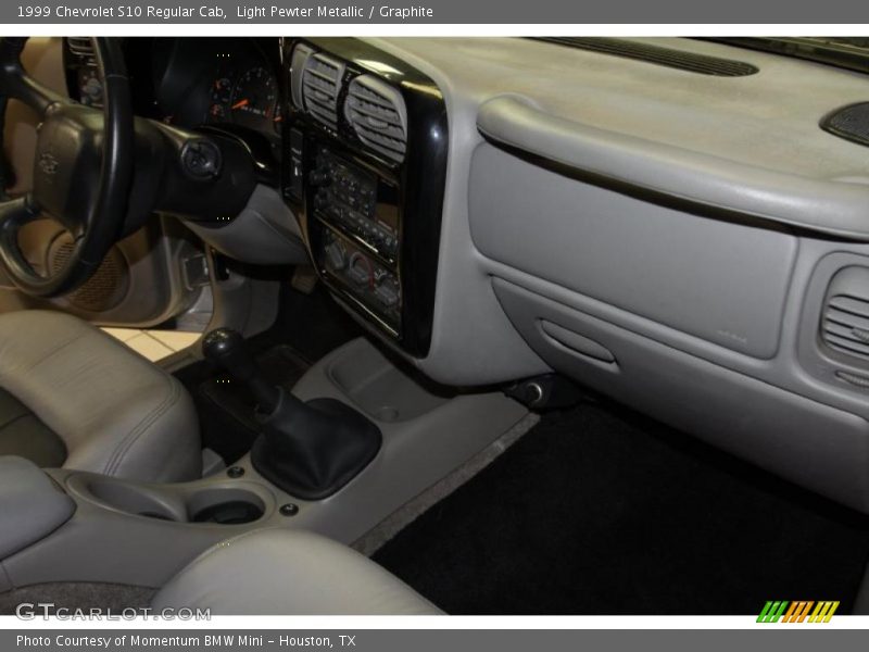 Light Pewter Metallic / Graphite 1999 Chevrolet S10 Regular Cab