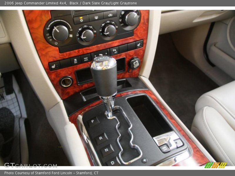 Black / Dark Slate Gray/Light Graystone 2006 Jeep Commander Limited 4x4