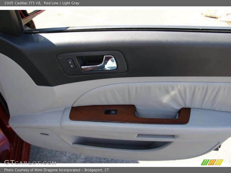 Red Line / Light Gray 2005 Cadillac STS V8
