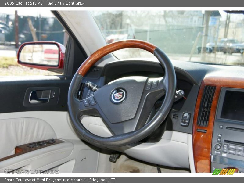Red Line / Light Gray 2005 Cadillac STS V8