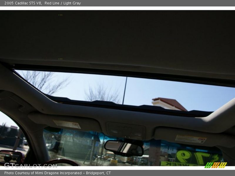 Red Line / Light Gray 2005 Cadillac STS V8