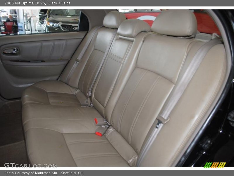 Black / Beige 2006 Kia Optima EX V6