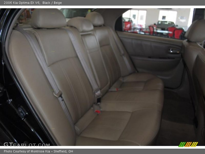 Black / Beige 2006 Kia Optima EX V6