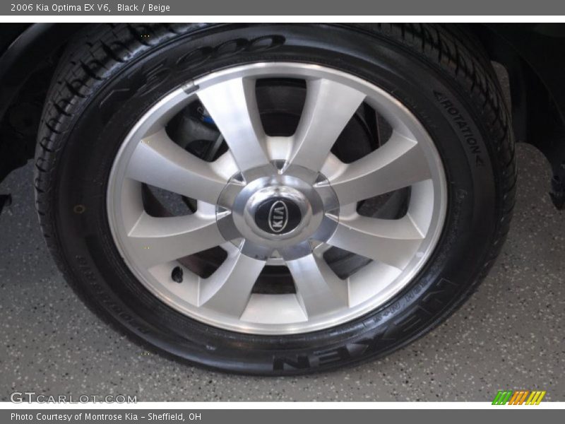 Black / Beige 2006 Kia Optima EX V6