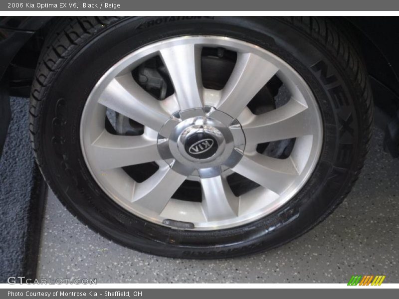 Black / Beige 2006 Kia Optima EX V6