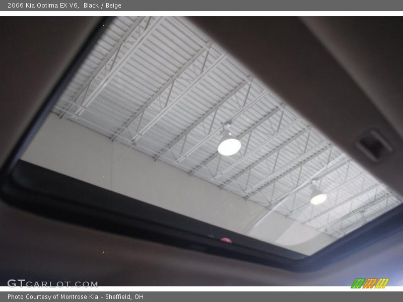 Black / Beige 2006 Kia Optima EX V6