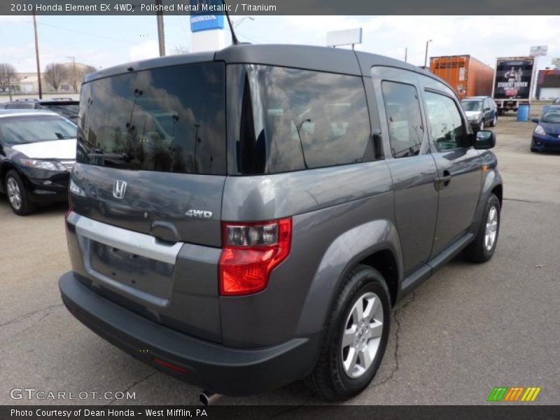 Polished Metal Metallic / Titanium 2010 Honda Element EX 4WD